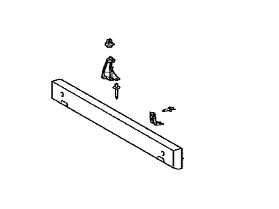 Toyota 52021-04010 Reinforcement Sub-Assy, Front Bumper