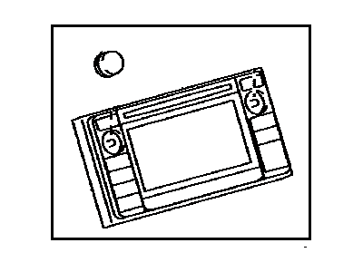 Toyota 86804-04040 Cover Sub-Assembly, NAVI