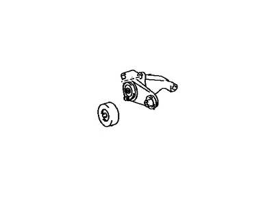 Toyota 16620-75010 TENSIONER Assembly, V-RIBBED Belt