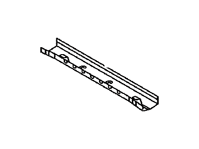 Toyota 57688-52010 Reinforcement, Rear Floor Crossmember