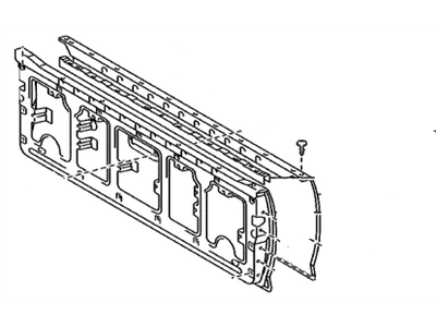 Toyota 65701-04013 Gate Sub-Assembly, Rear Bo