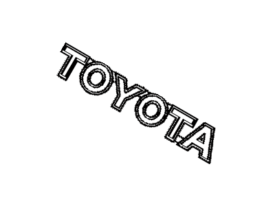 2010 Toyota Tacoma Emblem - 75471-04040-C0