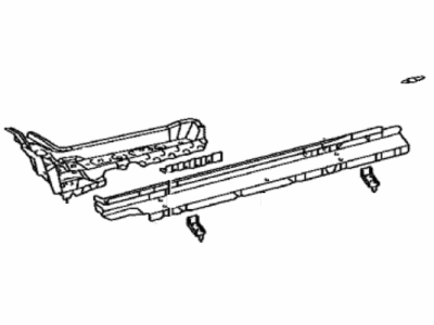 Toyota 57402-04082 Member Sub-Assembly, FLO