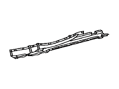 Toyota 58103-04010 Reinforcement Sub-Assy, Front Floor Side, LH