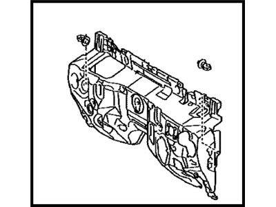 Toyota 55210-04121 Insulator Assy, Dash Panel