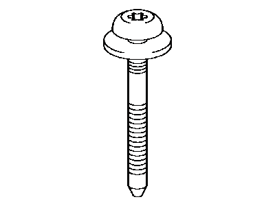 Toyota 64189-04020 Bolt, Rear Body Mounting