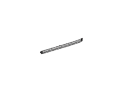 Toyota 68164-35041 WEATHERSTRIP, Rear Door