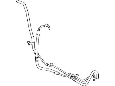 2019 Toyota Tacoma Power Steering Hose - 44410-04210