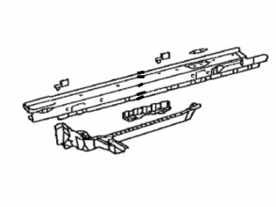 Toyota 57401-04081 Member Sub-Assembly, FLO