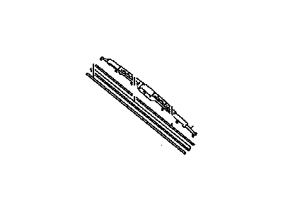 Toyota 85212-04031 Front Wiper Blade, Right