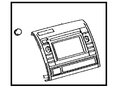 Toyota 86140-04100 Receiver Assembly, Radio