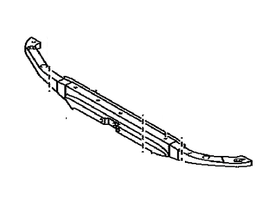 Toyota 53205-04011 Support Sub-Assy, Radiator, Upper