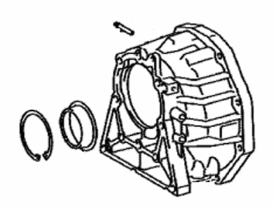 Toyota 35015-35080 Adapter, Transfer, Rear