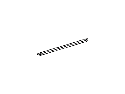 Toyota 68162-04060 WEATHERSTRIP, Front Door