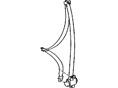 2022 Toyota Tacoma Seat Belt - 73370-04080-C0