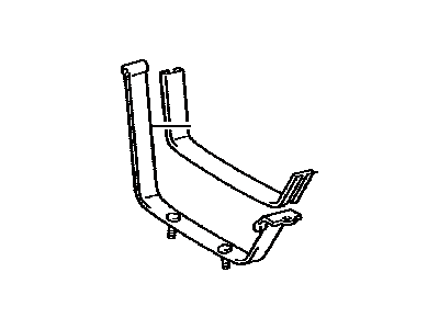 2021 Toyota Tacoma Fuel Tank Strap - 77602-04050