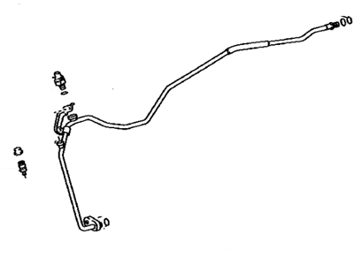 Toyota Tacoma A/C Hose - 88710-04180