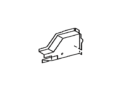 Toyota 57413-04010 Member, Floor Side, Inner Rear RH