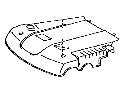 Toyota 11259-0P010 Cover, V-Bank