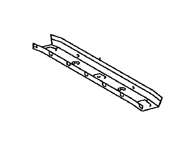 Toyota 57688-04010 Reinforcement, Rear Floor Crossmember