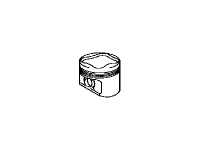 Toyota 13101-0P040 Piston Sub-Assembly, W/P