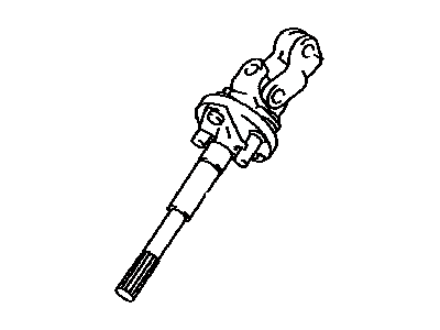 Toyota 45220-04050 Shaft Assembly, Steering