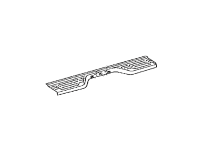 Toyota 52162-04010 Plate, Rear Bumper