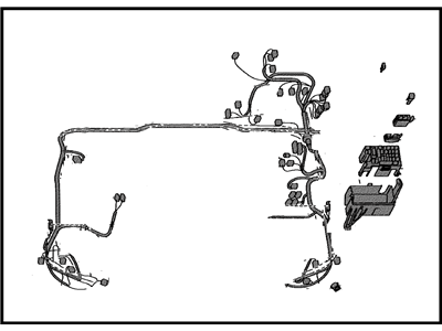 Toyota 82111-04C80 Wire, Engine Room Main