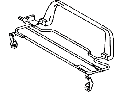 Toyota 78701-04010-E0 Frame Sub-Assy, Sub Seat Cushion, RH