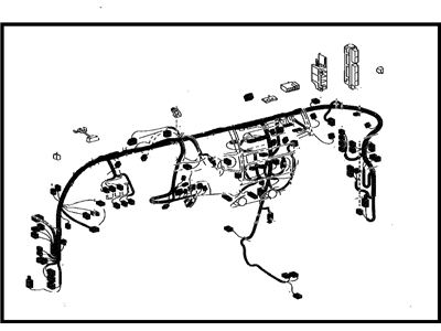 Toyota 82141-04E21 Wire, Instrument Panel