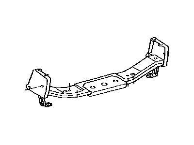 Toyota 52043-04010 Reinforcement Sub-Assembly, Rear Bumper Bar