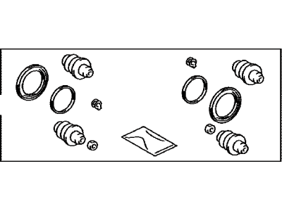 Toyota 04478-04030 Cylinder Kit, Disc Brake, Front