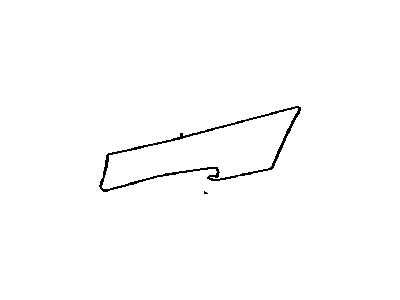 Toyota 76925-04010 Protector, Side MUDGUARD