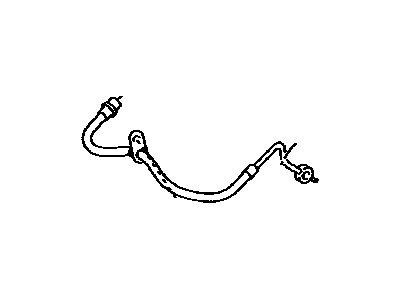 Toyota 90947-A2001 Hose, Flexible