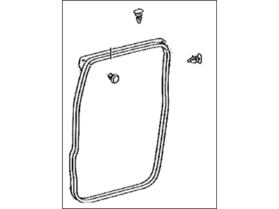 2006 Toyota Tacoma Door Seal - 67871-04020