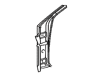 Toyota 61108-04020 Reinforce Sub-Assy, Front Body Pillar, Lower RH