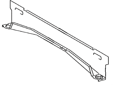 Toyota 57652-04101 Member, Rear Floor Cross