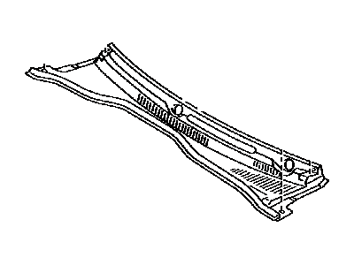 Toyota 55708-04063 LOUVER Sub-Assembly, Cow