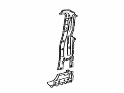 Toyota 61703-04060 Panel Sub-Assy, Quarter, Inner RH