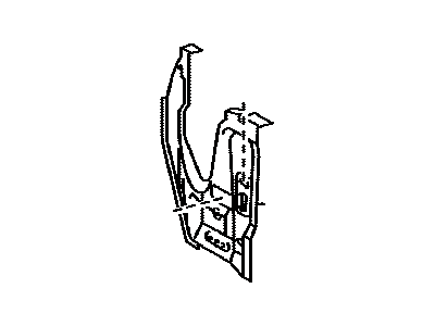 2006 Toyota Tacoma Radiator Support - 53211-04060