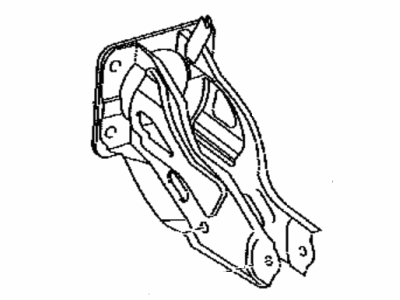 Toyota 55106-04020 Support Sub-Assy, Brake Pedal