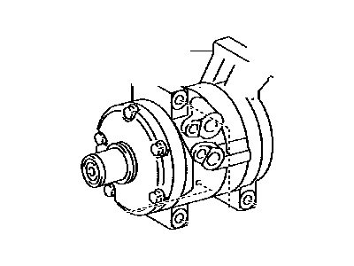 Toyota 88320-04070 Compressor Assembly