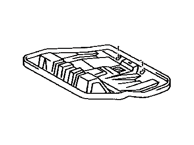 Toyota 71016-04040 Frame Sub-Assembly, Rear Seat