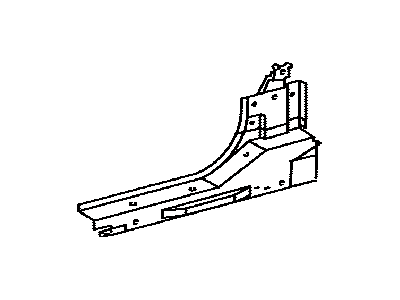 Toyota 57403-04011 Reinforce Sub-Assy, Floor Side, Inner RH