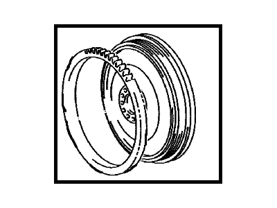 Toyota 13405-31140 FLYWHEEL Sub-Assembly