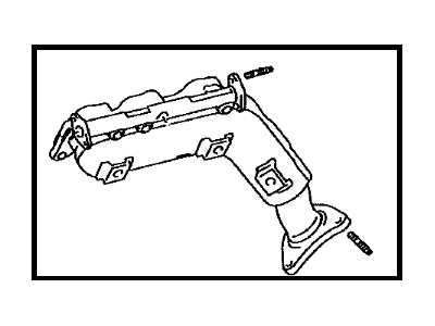 Toyota Tacoma Catalytic Converter - 17150-0P320