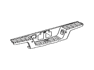 Toyota 52057-04030 Pad Sub-Assembly, Rear BUM