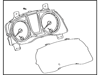 Toyota 83800-04E30 Meter Assy, Combination