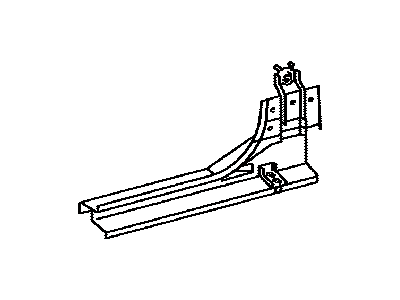 Toyota 57404-04010 Reinforce Sub-Assy, Floor Side, Inner LH