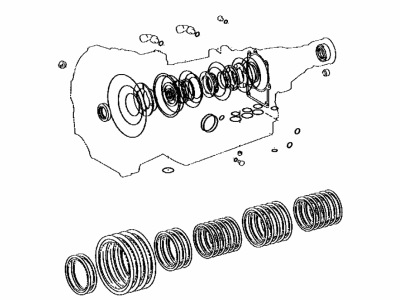 Toyota Tacoma Automatic Transmission Overhaul Kit - 04352-35350